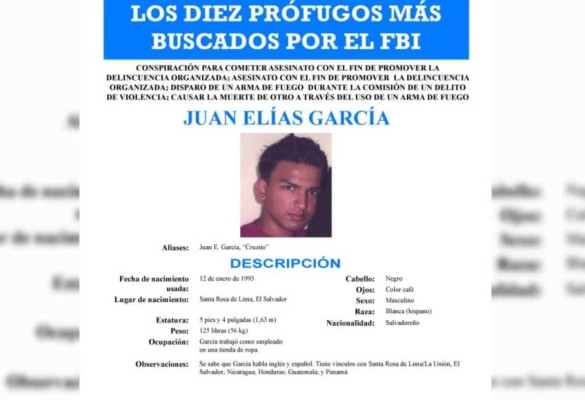 Nicaragua deporta a pandillero incluido en la lista de más buscados en EUA
