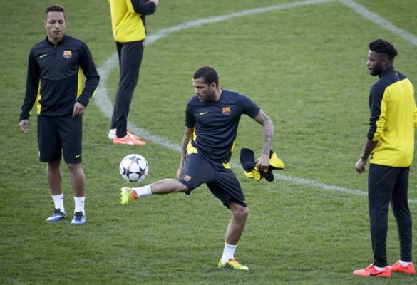 El Barça prepara el duelo contra el Atlético en el Vicente Calderón