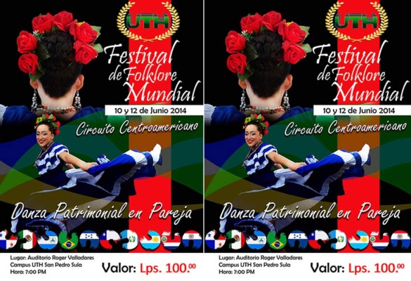 Festival folclórico reunirá a 12 naciones en San Pedro Sula