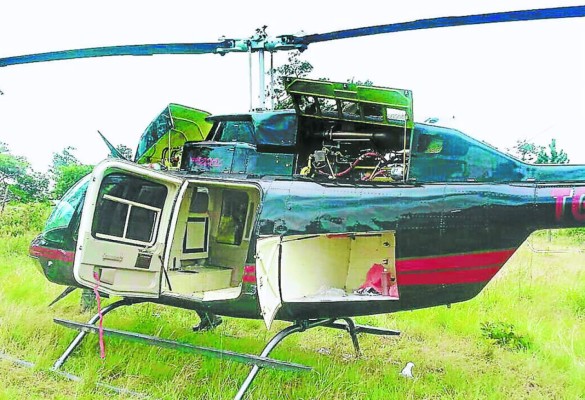 Militares retienen helicóptero en La Mosquitia de Honduras