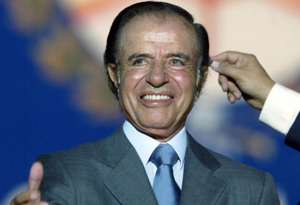 Millonario embargo al expresidente Carlos Menem por corrupción