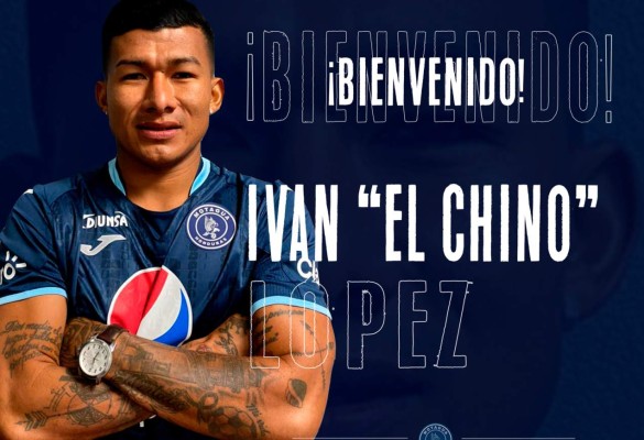Motagua hace oficial el fichaje de Iván 'Chino' López tras polémica con Olimpia