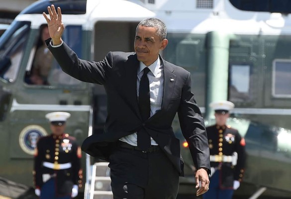 Critican en Estados Unidos a Obama por viajes