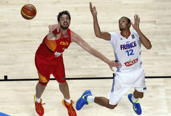 Francia da la sorpresa en el Mundial de básquet al eliminar a España