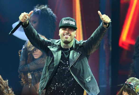 MIAMI, FL - APRIL 30: Nicky Jam performs at the 2015 Billboard Latin Music Awards presented by State Farm on Telemundo at Bank United Center on April 30, 2015 in Miami, Florida. (Photo by Johnny Louis/FilmMagic)