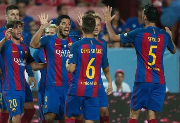 El Barcelona pega primero en la Supercopa de España