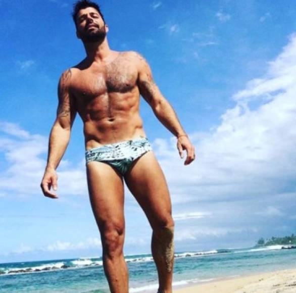 Ricky Martin es considerado uno de los hombres más bellos y sexys en el mundo del espectáculo.