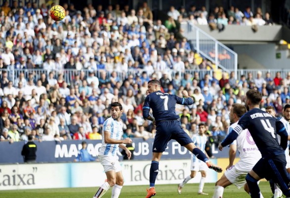Video: Cristiano Ronaldo le marcó al Málaga en fuera de juego