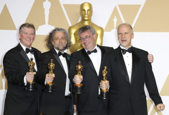 Estos todos son los ganadores de los premios Óscar 2018
