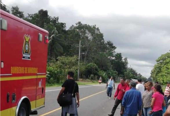Mueren dos niñas tras ser embestidas por un vehículo en Omoa