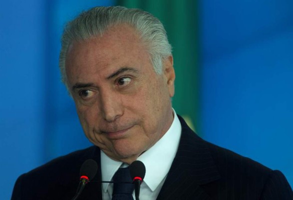 Denuncian al presidente de Brasil por corrupción ante la Corte Suprema