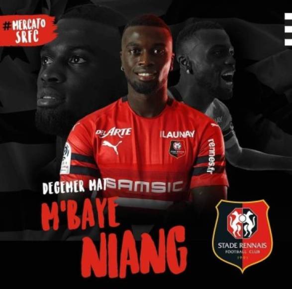 En la noche de ayer si hizo oficial el fichaje de M'Baye Niang por el Stade de Rennes. El delantero senegalés vuelve a la Ligue 1 cedido por el Torino.