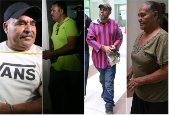 Llegan a juzgados de San Pedro Sula miembros de banda los 'Peludos”