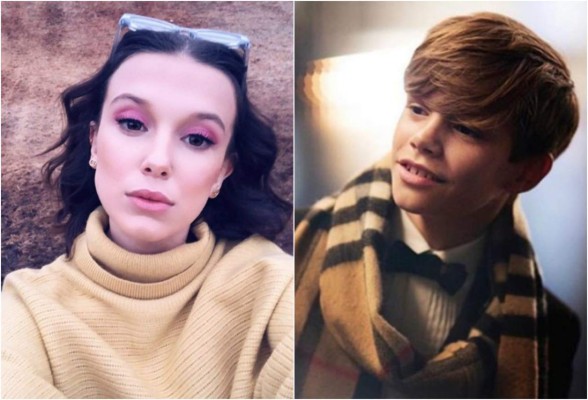 Millie Bobby Brown, estrella de 'Stranger Things', de romance con Romeo Beckham