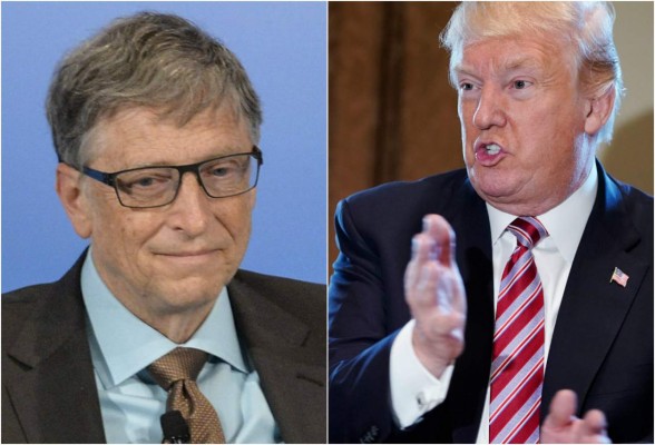 Bill Gates dice que le preocupa la visión de Trump sobre EEUU