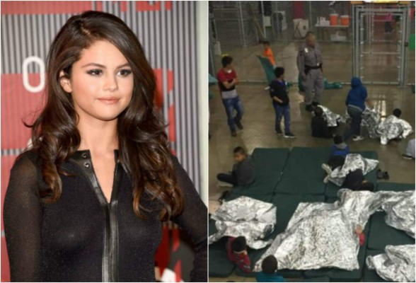 Selena Gómez arremete contra Trump y aboga por los niños migrantes