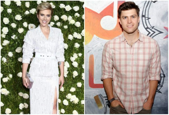 ¿Se confirma el romance de Scarlett Johansson y Colin Jost?