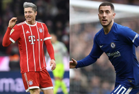 Las respuestas de Lewandowski y Hazard sobre el interés del Real Madrid