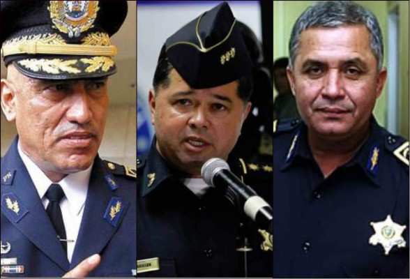 Cancelan a tres exdirectores de la Policía hondureña