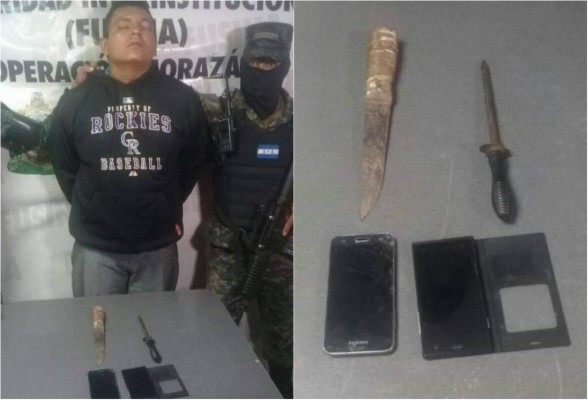 Capturan a hombre que asaltaba con un cuchillo en rapiditos