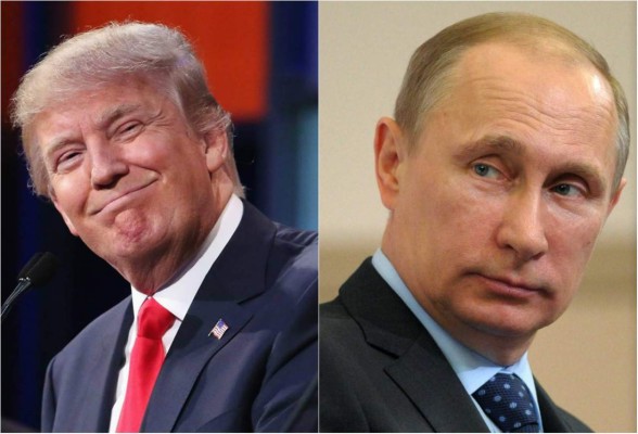 Donald Trump defiende a Vladímir Putin en EUA