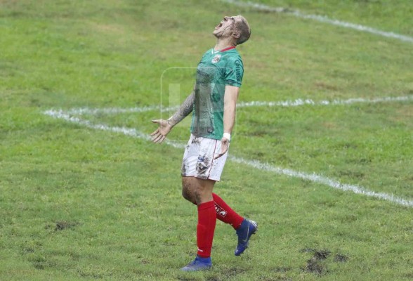 Ryduan Palermo, hijo de Martín Palermo, marcó su primer gol en la Liga de Honduras
