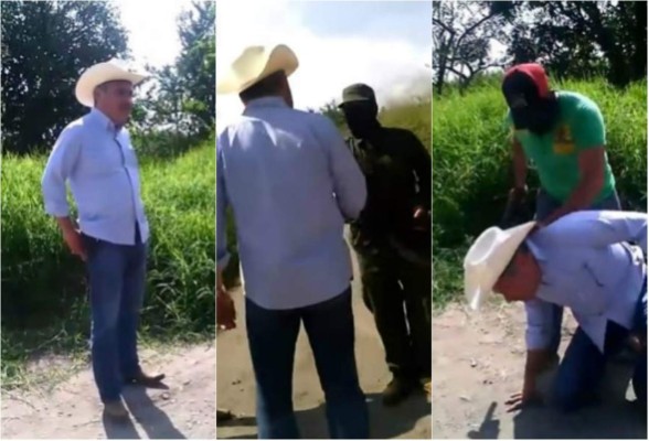Video muestra cómo extorsionan los narcos a un alcalde en México