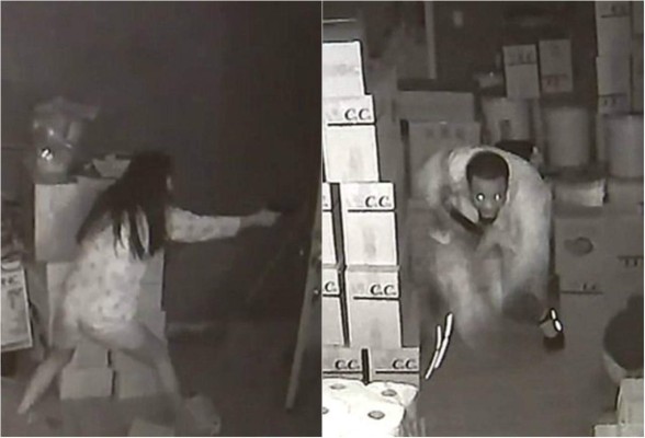 Mujer se enfrenta a balazos con ladrones que entraron a su casa