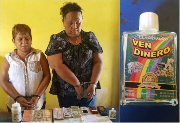 Caen dos mujeres que vendían 'pociones' para atraer dinero  
