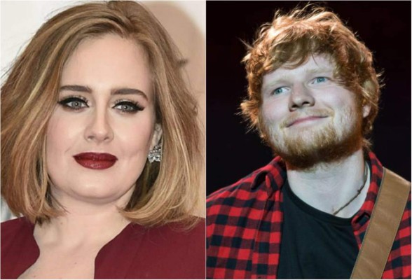 Adele y Ed Sheeran, los artistas de mayor éxito comercial en la última década