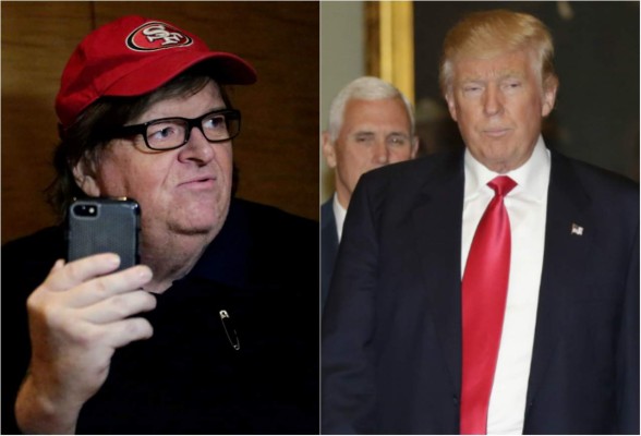 Michael Moore 'predice' que Trump será sometido a juicio político