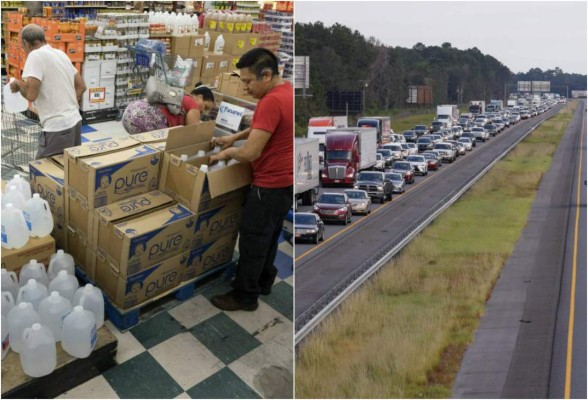 Desesperación en Florida por conseguir agua, gasolina y protección