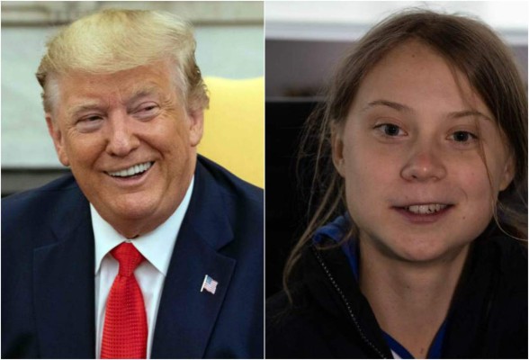 Trump se burla de Greta Thunberg tras ser nombrada personalidad del año  