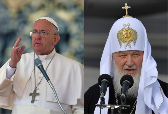 Los más de mil años de rivalidad entre la Iglesia católica y la ortodoxa serán puestos a prueba este viernes con el encuentro entre el líder católico y el patriarca de la iglesia rusa, la más grande e influyente de la Ortodoxia.