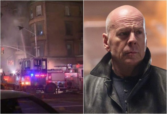 Bombero muere en incendio del set de una película de Bruce Willis