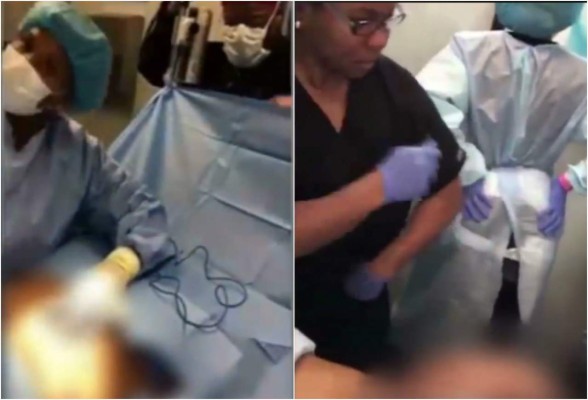 Video: Cirujana rapea durante una operación y su paciente quedó desfigurada