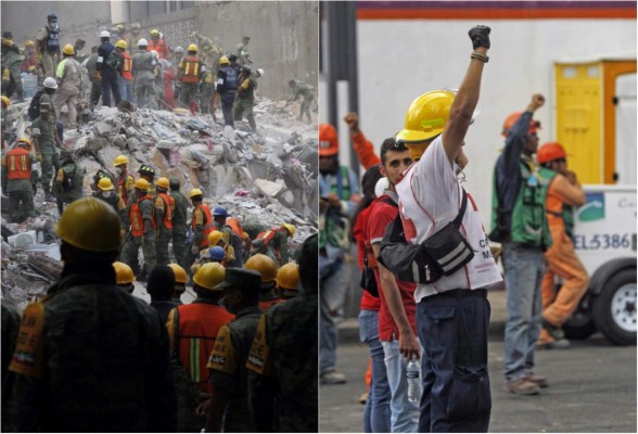 Mexicanos muestran su mejor espíritu solidario ante la tragedia