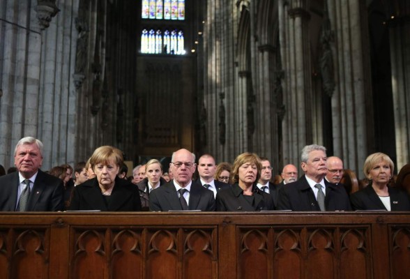 Alemania realiza funeral de Estado para víctimas de Germanwings