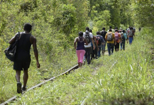 'Me agarren o pase, lo vuelvo a intentar': migrante hondureño  