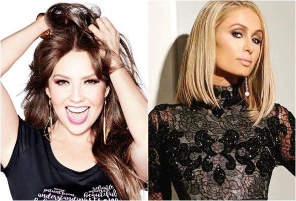 Paris Hilton causa revuelo al copiar de nuevo a Thalía