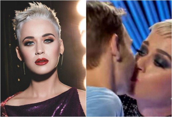 Katy Perry besó en la boca a un concursante de 'American Idol' y le llueven las críticas