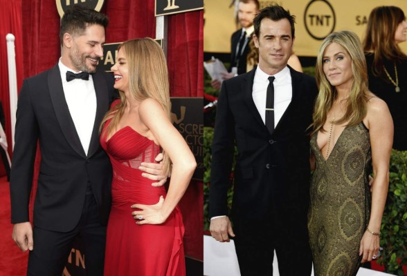 Las parejas más enamoradas de los SAG 2015