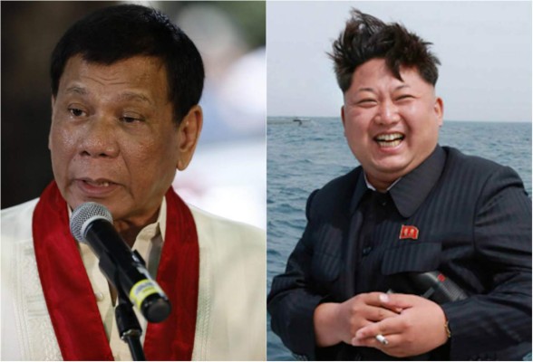 Presidente de Filipinas llama 'hijo de p...' a Kim Jong-un