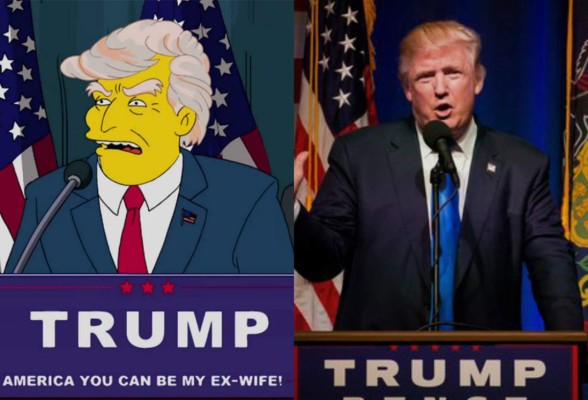'Los Simpson' predijeron triunfo de Donald Trump en EUA