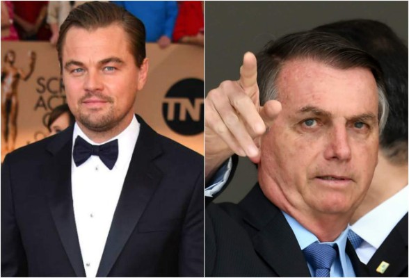 DiCaprio es acusado por Bolsonaro de ser parte de los incendios de la Amazonía