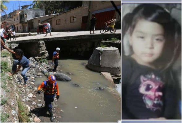 Hallan el cadáver de la niña de 3 años que cayó en una quebrada de Comayagüela