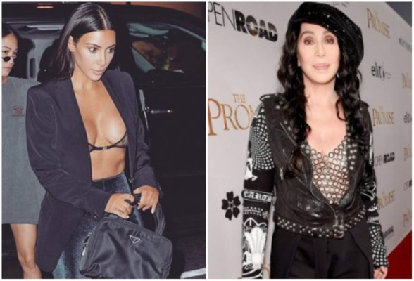 Ahora Kim Kardashian imita a Cher