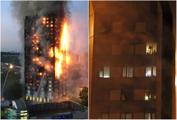 Londres: Madre lanzó a su hijo del décimo piso para salvarlo del fuego