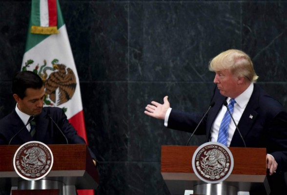 El tuit de Peña Nieto que enfureció a Trump