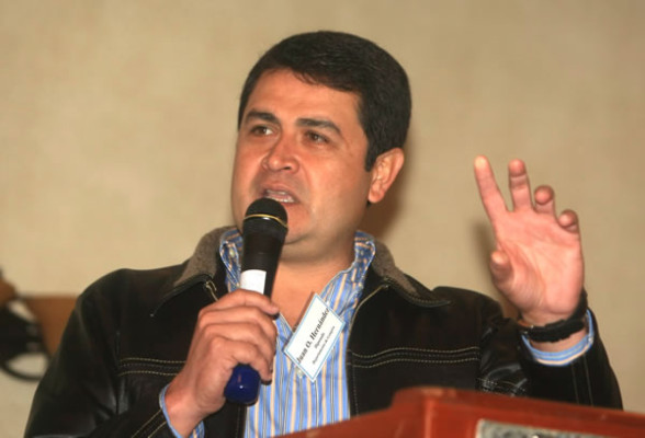 Presidente del Congreso: Juan Orlando Hernández